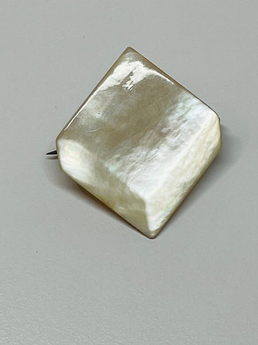 Mother of Pearl Brooch Devil's Details